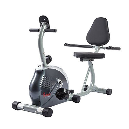 0815749010377 - SUNNY HEALTH AND FITNESS MAGNETIC RECUMBENT BIKE