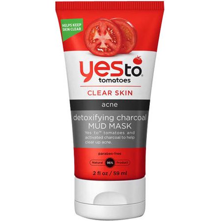 0815921016913 - YES TO TOMATOES DETOXIFYING CHARCOAL MUD MASK, 2 OUNCE