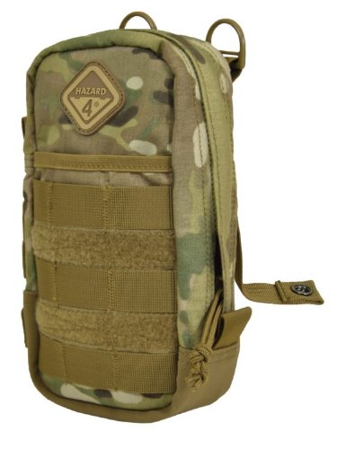 0816211011021 - HAZARD 4 HAZARD 4 BROADSIDE LARGE UTILITY POUCH WITH MOLLE, 9 X 5-INCH, MULTICAM