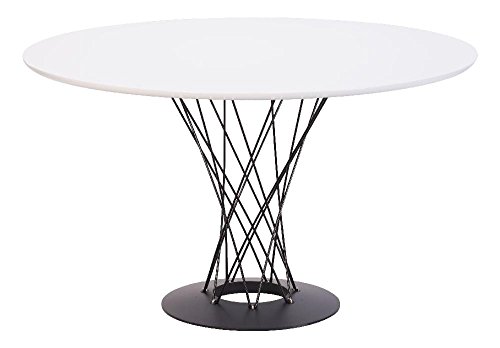 0816226026348 - ZUO SPIRAL TABLE, WHITE