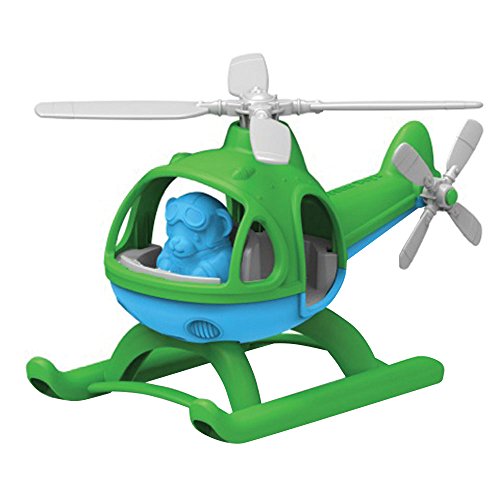 0816409010614 - GREEN TOYS HELICOPTER, GREEN/BLUE