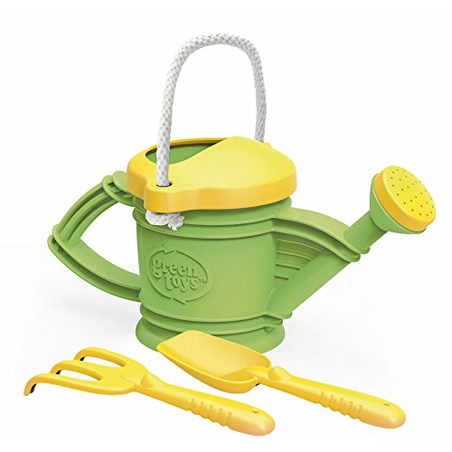 0816409011116 - GREEN TOYS WATERING CAN TOY, GREEN