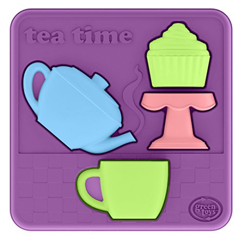 0816409011604 - GREEN TOYS TEA SET PUZZLE (4 PIECE)