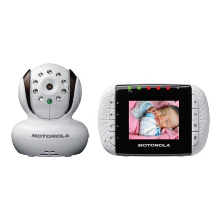 0816479010170 - MOTOROLA MBP33 WIRELESS VIDEO BABY MONITOR WITH INFRARED NIGHT VISION AND ZOOM