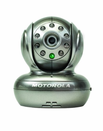 0816479010828 - MOTOROLA BLINK1 WI-FI VIDEO CAMERA FOR REMOTE VIEWING WITH IPHONE AND ANDROID SMARTPHONES AND TABLETS, SILVER