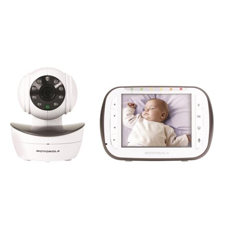 0816479011337 - MOTOROLA DIGITAL VIDEO BABY MONITOR WITH 1 CAMERA, 3.5 INCH COLOR VIDEO SCREEN, INFRARED NIGHT VISION, WITH CAMERA PAN, TILT, AND ZOOM