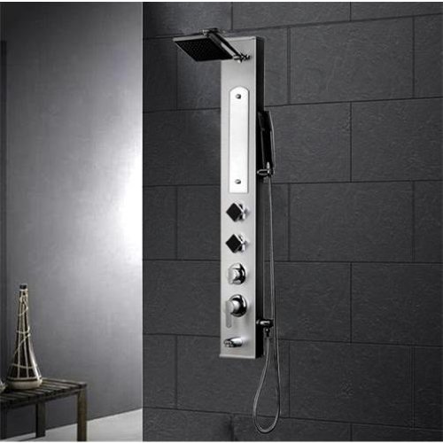 0816606010769 - ARIEL AED-9072 STAINLESS STEEL SHOWER PANEL