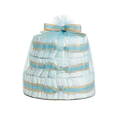 0816645021269 - THE HONEST COMPANY DELUXE DIAPER CAKE | CLEAN CONSCIOUS DIAPERS, BABY PERSONAL CARE, PLANT-BASED WIPES | DOTS + DASHES | DELUXE, SIZE 1 (8-14 LBS), 70 COUNT