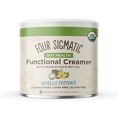 0816897022977 - GUT HEALTH FUNCTIONAL CREAMER WITH MCT OIL & PROBIOTICS VANILLA COCONUT - CAN