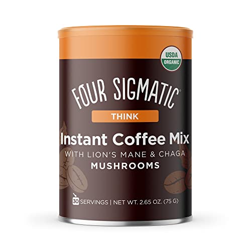 0816897023301 - THINK INSTANT COFFEE MIX WITH LIONS MANE & CHAGA MUSHROOMS - CAN