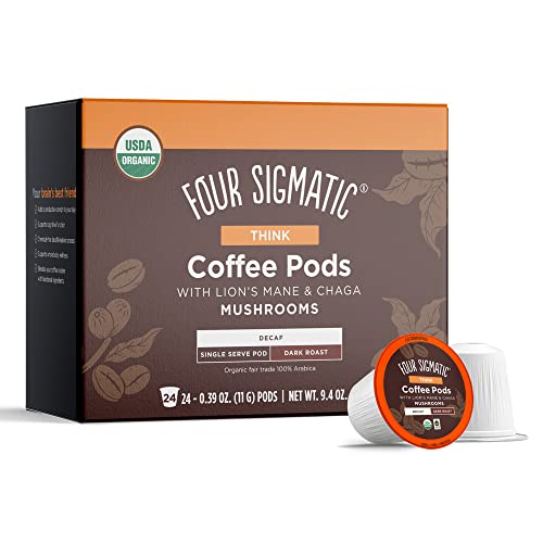 0816897023783 - FOUR SIGMATIC ORGANIC COFFEE PODS THINK DECAF (24-COUNT) NEW