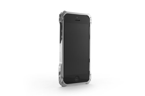0816977012959 - ELEMENT CASE SECTOR 5 FOR IPHONE 5/5S - RETAIL PACKAGING - SILVER