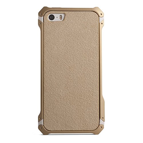 0816977014151 - ELEMENT CASE SECTOR 5 FOR IPHONE 5/5S - RETAIL PACKAGING - GOLD/WHITE