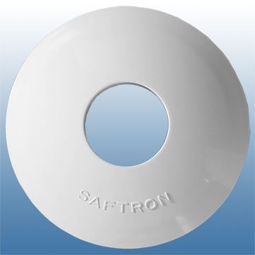 0817003012820 - ESCUTCHEONS - 1.9 ID HIGH IMPACT POLYMER WHITE (SET OF 2) (FOR USE WITH ANY STANDARD 1.90 OD POOL LADDER OR RAIL (TO COVER ANCHOR SOCKETS)