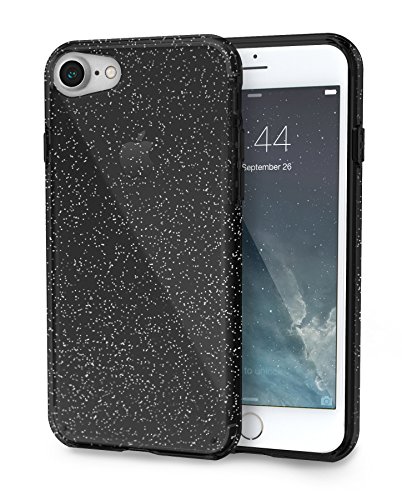 0817019020390 - SILK IPHONE 7 GLITTER CASE - PUREVIEW FOR IPHONE 7 - SMOKED SILVER