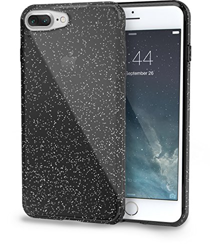 0817019020437 - SILK IPHONE 7 PLUS GLITTER CASE - PUREVIEW FOR IPHONE 7+ - SMOKED SILVER