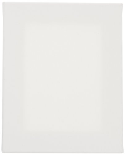0081702099806 - TARA STRETCHED BACK STAPLED COTTON CANVAS - 8 X 10 INCHES - PACK OF 3 -WHITE