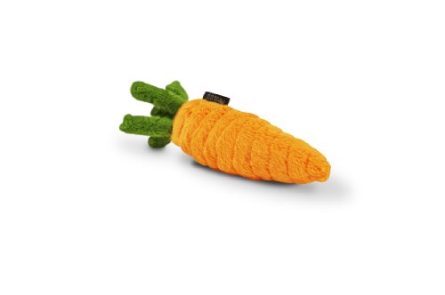 0817152012580 - P.L.A.Y. PET LIFESTYLE AND YOU GARDEN FRESH PLUSH TOY FOR PETS, CARROT, SMALL