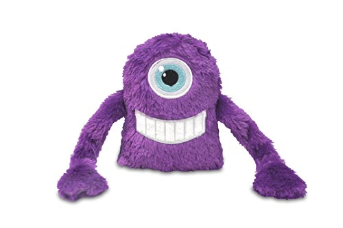 0817152014683 - P.L.A.Y. (PET LIFESTYLE AND YOU) MONSTER TOY COLLECTION SNORE MONSTER WITH SQUEAKER PET TOY, PURPLE
