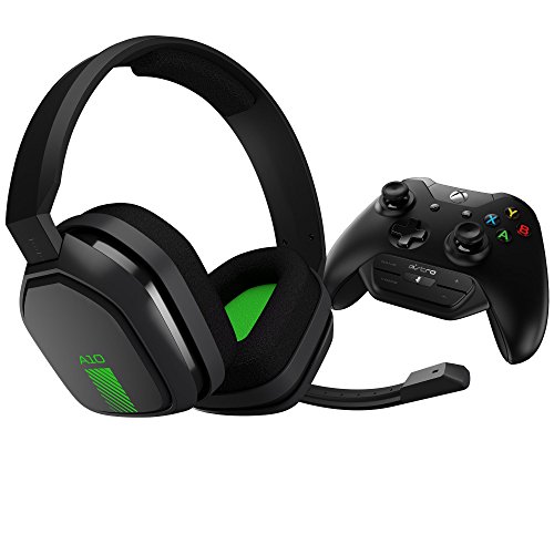 0817161016630 - ASTRO GAMING A10 GAMING HEADSET + MIXAMP M60 - GREEN/BLACK - XBOX ONE