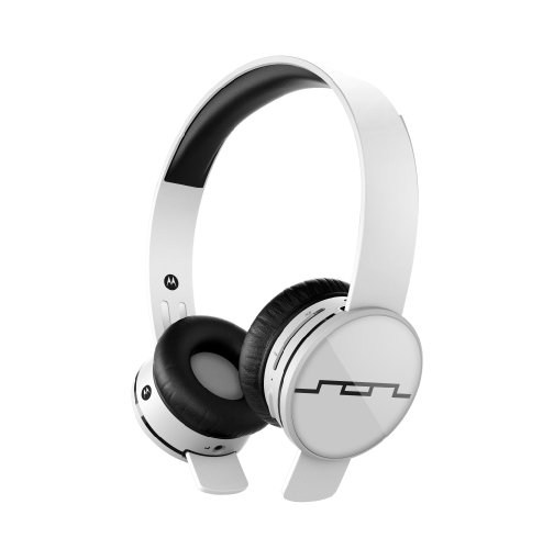 0817210017465 - SOL REPUBLIC 1430-02 TRACKS AIR WIRELESS ON-EAR HEADPHONES WITH A2 SOUND ENGINE, ICE WHITE