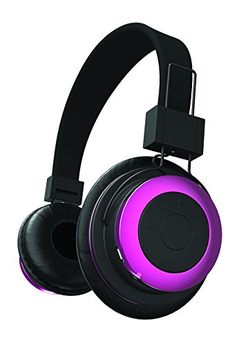 0817243026854 - TZUMI - BLUETOOTH - STEREO FOLDABLE RECHARGEABLE WIRELESS HEADPHONES WITH POWERFUL BASS - BUILT IN HIGH DEFINITION MICROPHONE AND REMOTE MUSIC CONTROL PINK