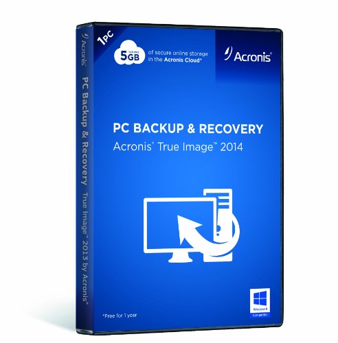 0817474010646 - ACRONIS TRUE IMAGE BACKUP & RECOVERY 2014
