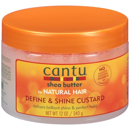 0817513010125 - CANTU SHEA BUTTER FOR NATURAL DEFINE & SHINE CUSTARD, 12 OZ