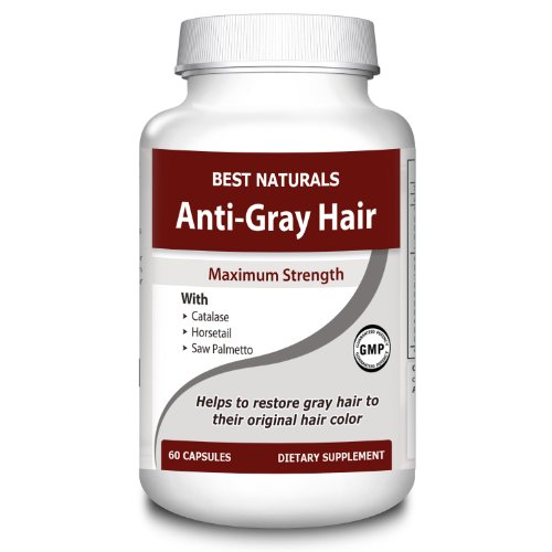 0817716012995 - BEST NATURALS ANTI GRAY HAIR FORMULA, 60 COUNT (PACK OF 2)