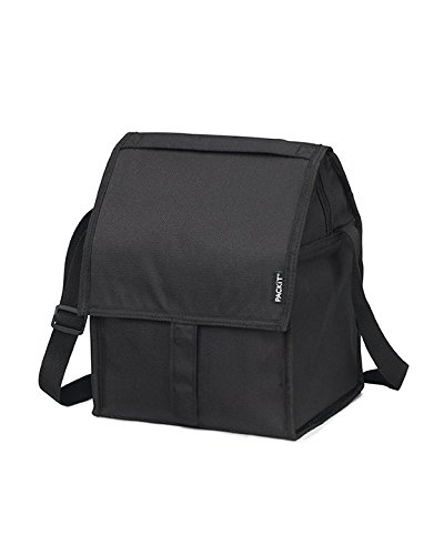 0817801012329 - PACKIT FREEZABLE DELUXE LUNCH BAG, BLACK