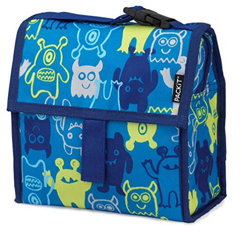 0817801012947 - PACKIT FREEZABLE MINI LUNCH BAG, MONSTERS
