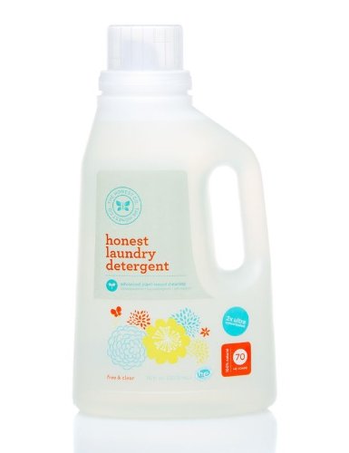 0817810010040 - THE HONEST COMPANY LAUNDRY DETERGENT - FREE & CLEAR - 70 OZ