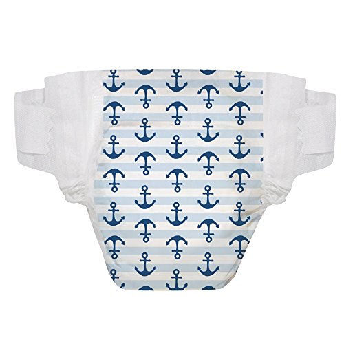 0817810013034 - THE HONEST COMPANY DIAPERS - ANCHOR DESIGN (SIZE 3)- 34 CT