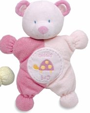 0081787472006 - KIDS PREFERRED COMFORT CUDDLY RATTLE TOY, PINK