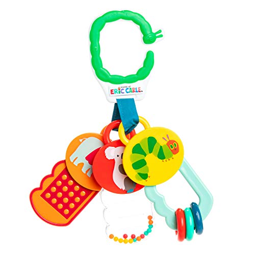 0081787557178 - KIDS PREFERRED WORLD OF ERIC CARLE THE VERY HUNGRY CATERPILLAR GRAB AND GO KEYS TOY