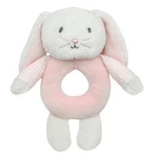 0081787677883 - KIDS PREFERRED CARTER’S BUNNY RING RATTLE, PLUSH TOY FOR BABIES