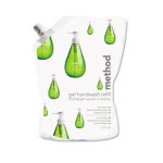 0817939006566 - GEL HAND WASH REFILL CUCUMBER SCENT PLASTIC POUCH