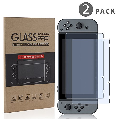 0818073024669 - TNP NINTENDO SWITCH SCREEN PROTECTOR (2 PACK) - NINTENDO SWITCH TEMPERED GLASS SCREEN PROTECTOR COVER ACCESSORY FOR NINTENDO SWITCH, 9H HARDNESS, ANTI-SCRATCH, PREMIUM CLARITY, BUBBLE-FREE INSTALL