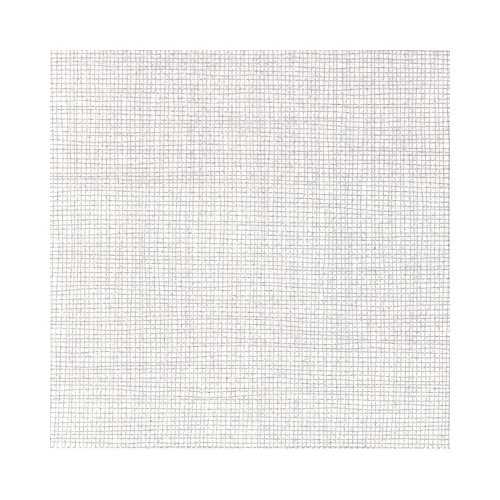 0818247018029 - LUXENAP MICROPOINT 2 PLY DISPOSABLE NAPKINS IN WHITE WITH GREY THREADS 16X16 INCHES 50 COUNT