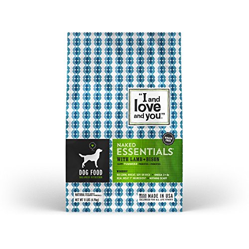 0818336011832 - I AND LOVE AND YOU NAKED ESSENTIALS LAMB PLUS BISON DOG FOOD, 11 LB