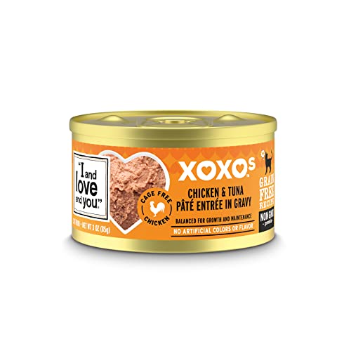0818336013614 - I AND LOVE AND YOU XOXOS - CHICKEN & TUNA STEW GRAIN FREE CANNED CAT FOOD 3OZ