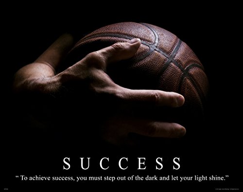 0818430017686 - BASKETBALL MOTIVATIONAL POSTER ART PRINT 11X14 CLASSROOM COLLEGE AAU LAKERS BULLS HEAT WALL DECOR PICTURES