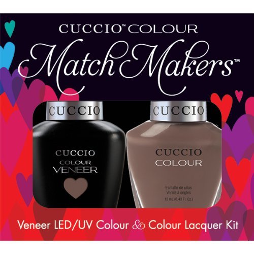 8187000995467 - CUCCIO VENEER AND COLOUR MATCHMAKER NAIL POLISH KIT - 6059 SPEEDING ON THE GERMAN AUTOBAHN. BUY 3 (ANY COLORS) GET 1 DIAMOND SUPER FAST DRYING TOPCOAT FREE.
