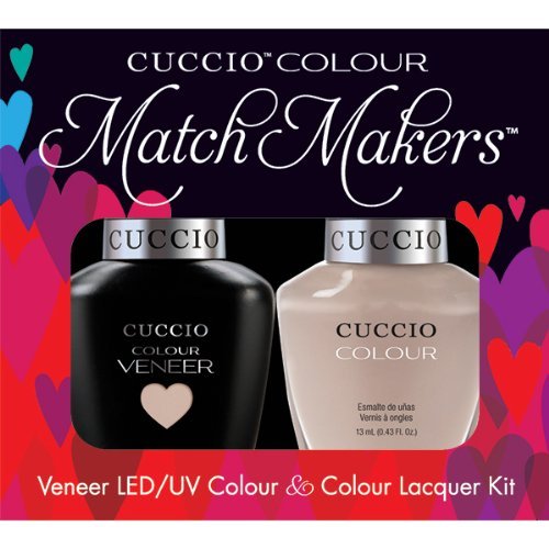 8187004307891 - CUCCIO VENEER AND COLOUR MATCHMAKER NAIL POLISH KIT - 6002 TEL-AVI ABOUT IT! BUY 3 (ANY COLORS) GET 1 DIAMOND SUPER FAST DRYING TOPCOAT FREE.