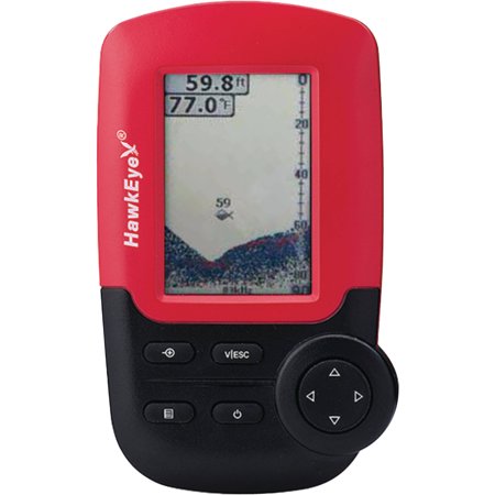 0818800003127 - HAWKEYE FT1PXC FISHTRAX FISH FINDER WITH HD COLOR VIRTUVIEW DISPLAY