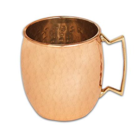 0818850012612 - MOSCOW MULE HAMMERED COPPER 18 OUNCE DRINKING MUG, SET OF 8