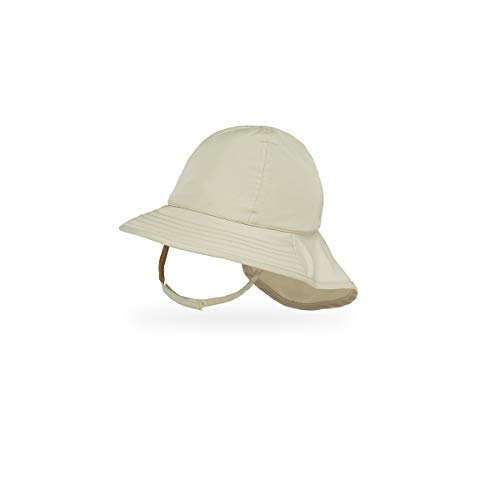 0818865026147 - SUNDAY AFTERNOONS BABY STANDARD INFANT SUNSPROUT HAT, CREAM, 0-6 MOS