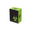 0818889014236 - LEGION ICONIC BLACK/GREEN BIO-HAZARD DECK BOX (HOLDS 100 SLEEVED MAGIC/MTG/POKEMON/YUGIOH CARDS) MULTI-COLORED