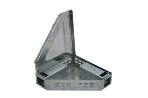 0818947017308 - SOUTHERN HOMEWARES MULTI CATCH CLEAR TOP HUMANE REPEATER CORNER MOUSE TRAP
