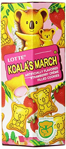 0081900000093 - LOTTE KOALA'S MARCH STRAWBERRY COOKIES